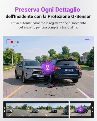 VANTRUE S1 Pro 2.7K+1080P Night Vision Dash Cam STARVIS 2 5GHz WiFi GPS Dual Channel Car Camera 360° HDR, Voice Control, 24/7SD Max 512G Parking Mode Support LTE