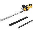 MaxMore Cordless Hedge Trimmer, Compatible with DeWALT 20V Max Battery (Tool Only) Electric Brushless Hedge Shear with 22-Inch Blade & 1500RPM Speed & Safety Lock, Lightweight & Handheld for Lawn Yard