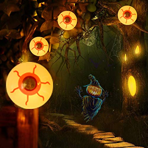 Akabsh 20 LEDs Battery Ghost Eyes String Lights Fairy Light for Halloween Party Decor
