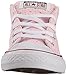 Converse Girl's Madison Star Perforated Low Top Sneaker, Cherry Blossom/Driftwood/White, 12 M US Little Kid