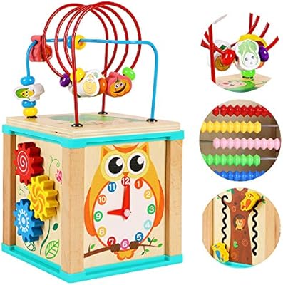 wooden activity centre