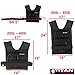 Titan Fitness 60 LB Adjustable Weight Vest, 2.5 LB Solid Cast Iron Weights, Body Weight Vests for Training Workout, Jogging, Cardio, Walking, Elite Weighted Vest Workout Equipment