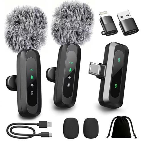 Mini Clip Microphone LED Display