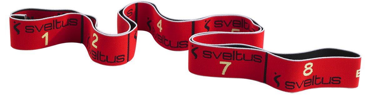 Sveltus Elastiband 10 kg red
