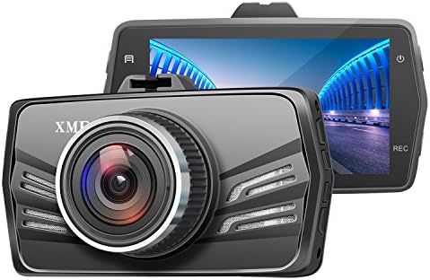 Dash Cam XME Car Camera Recorder 3.0" LCD Full HD 1080P Traffic Camcorder 170° Wide Angle Auto DVR with Night Vision Motion Detection G-Sensor Loop Recording Parking Mode