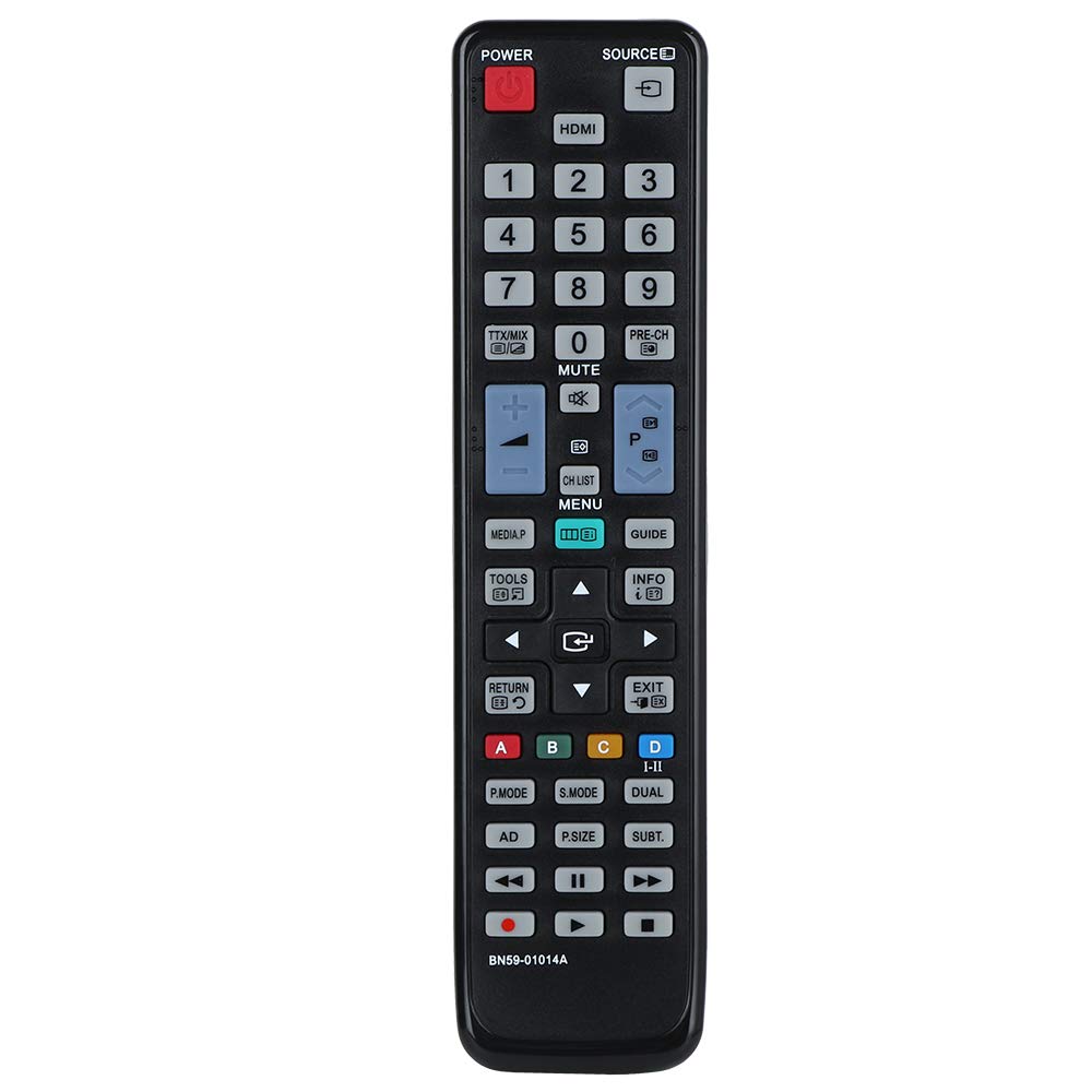 Alkia Remote Control Compatible Replacement for Samsung BN59-01014A Remote