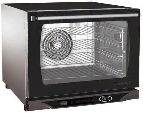 Cadco XAFT-130 Countertop Electric Convection Oven Fits (4) Half Size Sheet Pans
