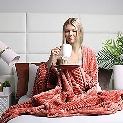 Clara Clark Cut Plush Blanket - Queen Size