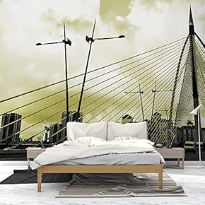 Wall Mural Famous Building Removable Wallpaper Wall Sticker for Bedroom Living Room - 66x96 inches