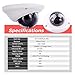 Evtevision 4.0MP 1440p Dome Security Camera Hybrid 4-in-1 CVI/TVI/AHD/960H Analog CVBS,12PCS LEDs,33ft IR Night Vision,CCTV Home Surveillance Cameras with OSD Menu, for indoor outdoor surveillance
