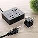 TESSAN Grounded Universal Travel Plug Adapter USA to Australia/China Travel Prong Converter Adapter Plug Kit for Australia/China(Type A) - 3 Pack