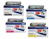 Brother TN-210BK Toner Cartridge ( Black,Cyan,Magenta,Yellow , 4-Pack )