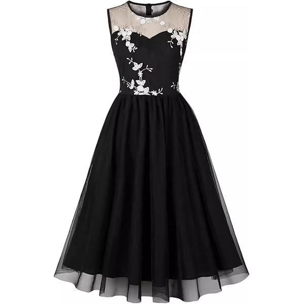 Amazon.com: 1950s Dresses for Women Vintage Rockabilly Retro Short Sleeve  Tie Midi Dress Audrey Cocktail Party Evening Prom Gown Blue : Clothing,  Shoes & Jewelry