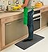 HemingWeigh Anti-Fatigue Kitchen Mat, Non-Slip Cushioned Foam Standing Desk Mat, Stain Resistant, Durable Kitchen Floor Mat, Thick Comfort Work Mat for Standing Desk, 20x39 Inches, Black