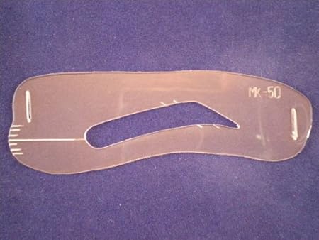 Amazon 眉毛メンズ用テンプレート ｍａｙｕ美 男性用 Mk 51 固定具別売り ｍａｙｕ美 メイク道具 フェイスケアツール 通販