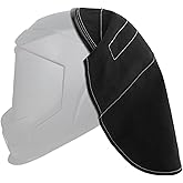 Welding Helmet Cover with Press Fit Seal | Helmet Extended Cover with Press Fit Seal, Full Protection Welding Hood Accessorie