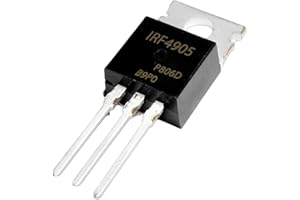VANXY 12PCS IRF4905 IRF4905P 55V 74A IRF4905PBF P-Channel Power Mosfets Transistor TO-220 Applicable DIY