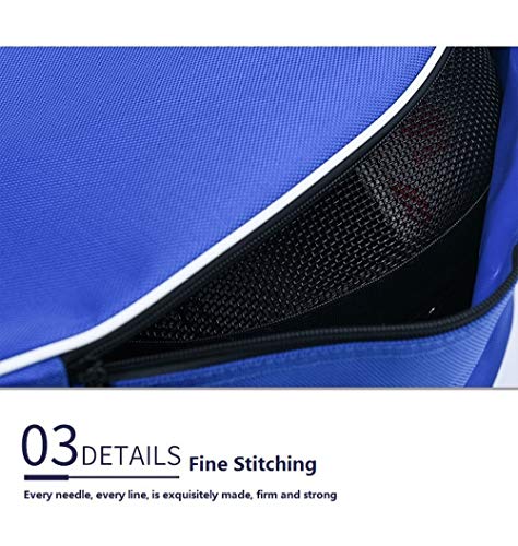 Ouxiong Fencing Mask Storage Bag - Water-Resistant Mask Protective Bag for Epee/Foil/Sabre - Fencing Equipment/Fencing Sport/Fencing Gear/Fencing Accessories (A-RED)