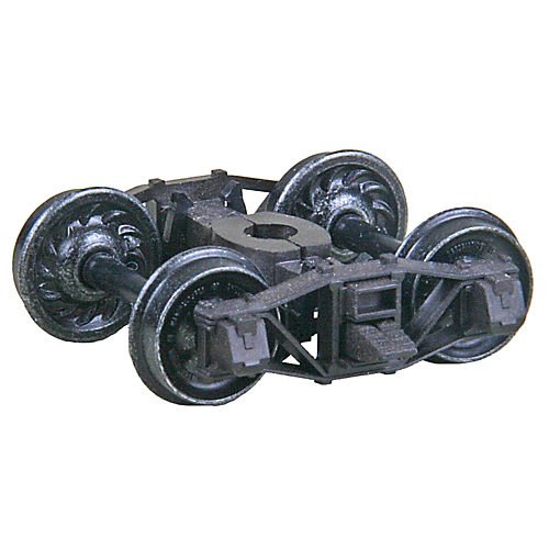 HO Arch Bar Caboose Truck, 33" Ribbed Wheels (1pr)