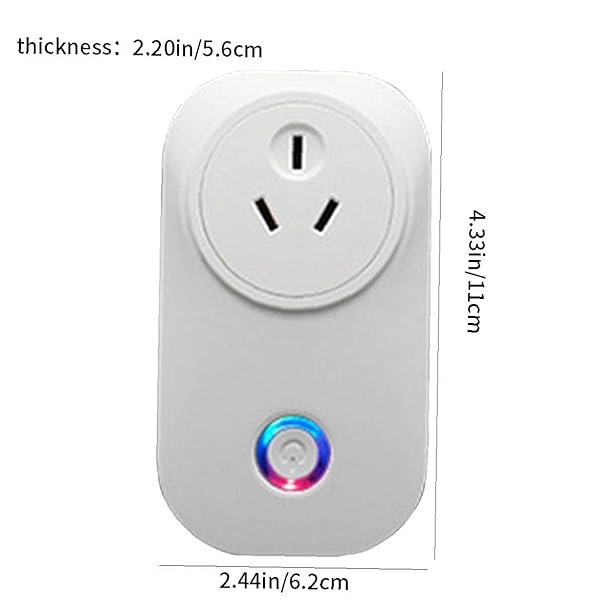 finebrand Inteligente Zcalo Wifi Enchufe Lspa8 De Control Remoto Del Interruptor Mini Mide La Energa Consumida Elctrica Home Energy Monitor Blanco