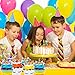 Maxdot 22 Pieces Party DIY Cone Hats Polka Dots Birthday Paper Cone Hats and Crown Hats with Lovely Pom Poms for Party Supply