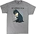 Batman DC Comics Not A Morning Person T-Shirt, Heather Grey, Large