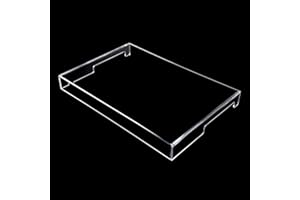 YMDK Dust Cover Lid Acrylic for 15.6 Inches Laptop Notebook