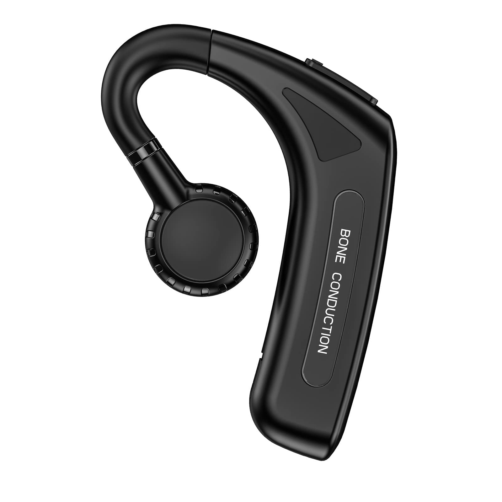Photo 1 of Open Ear Headphones Wireless Bluetooth Single Bone Conduction Wireless Earbuds with Earhooks Bone Conduction Headphones Bluetooth Head Set Earphones IPX5 Waterproof Long Battery Life Earpiece Black