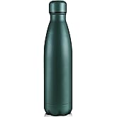 Volhoply 25oz Insulated Water Bottle 1/2/4 Pack, Double Wall Stainless Steel Vacuum Bottles, Keeps Cold & Hot, BPA Free Leak Proof Bottles (Army Green,1 Pack)