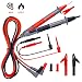 KAIWEETS Soft Silicone Electrician Test Leads Kit CAT III 1000V & CAT IV 600V with Alligator Clips and Needle Probe for Fluke/AstroAI/INNOVA Multimeter Electronic Clamp Meter