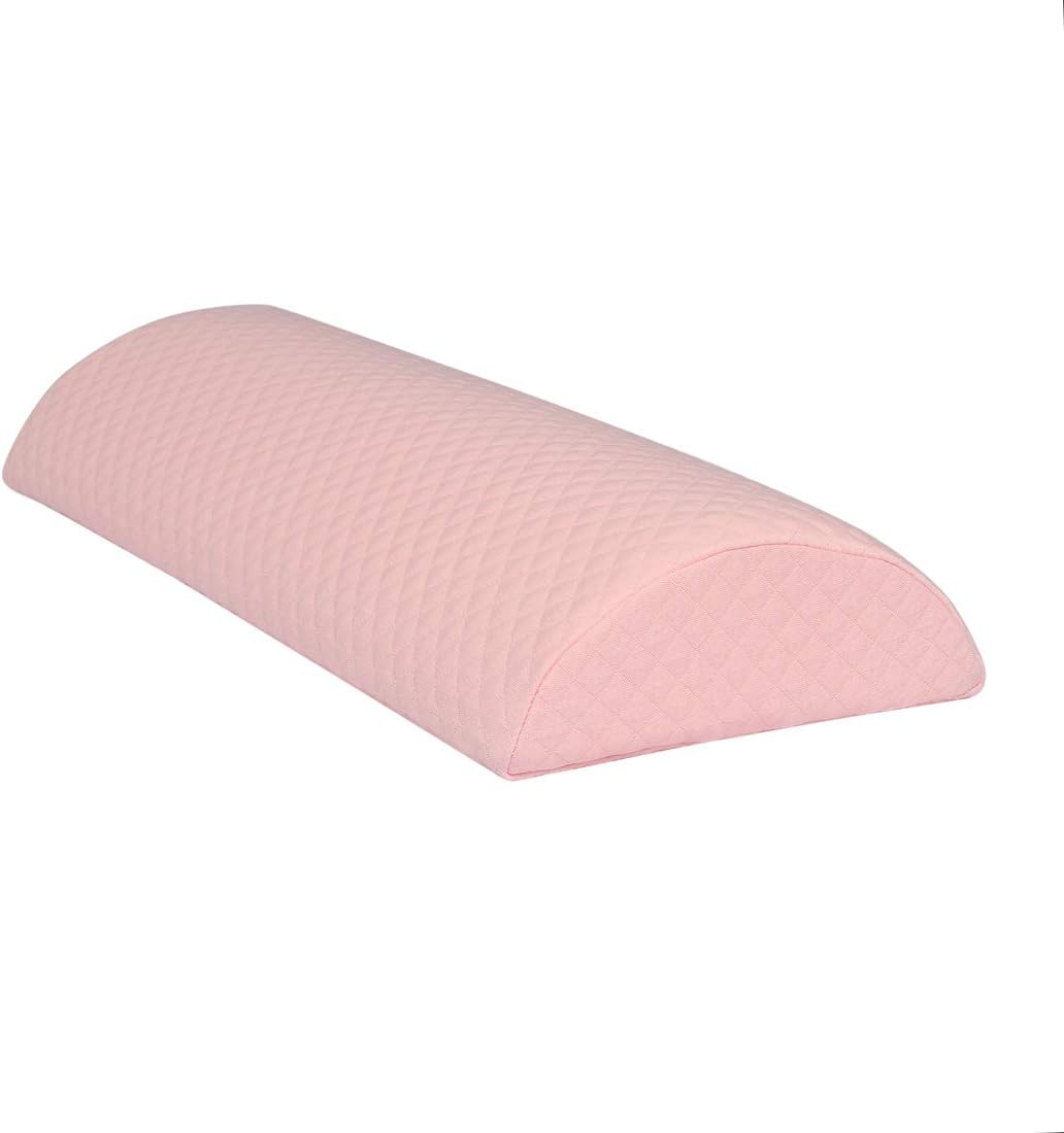 uxcell Half Moon Memory Foam Pillow Wedge Pillow Neck