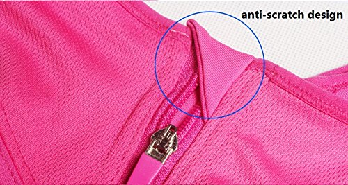 APIKA Sport Bh Vooropening Rits Vooraan Hoge Impact Ondersteuning Verstelbare Trainings Bh - Image 8