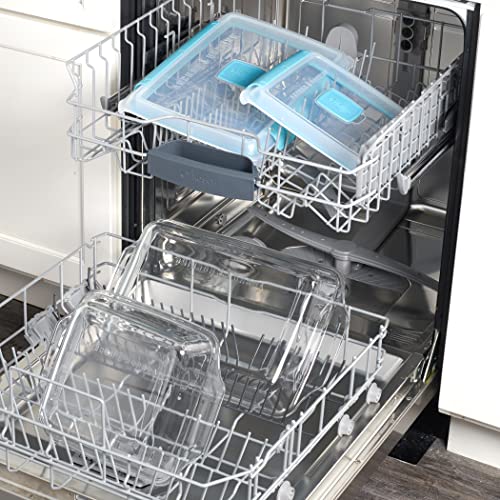 Anchor Hocking 3 Quart Glass Baking Dish with Lid, Insulated Carrier & Hot/Cold Pack