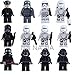 12Pcs Star Wars 7 Minifigures The Force Awakens Kylo Ren Captain Phasma Building Blocks Set Figures Bricks Toys Lego Compatible