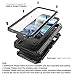 Beasyjoy for iPhone 14 Pro Max Waterproof Case, Military Grade Shockproof Metal Case with Built-in Screen Protector, Heavy Duty Full Body Protective Defender Rugged Case 6.7 Inch, Blue