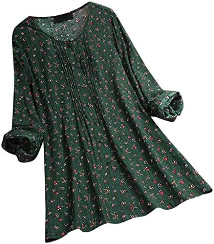 Womens Clothes Sale, HARRYSTORE Fashion Work Office Baggy Shirt Women Stand Collar Long Sleeve Vintage Elegant Casual Loose Tunic Tops T Shirt Blouse