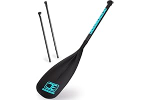 OCEANBROAD SUP Paddle Board Paddle 3 Pieces Adjustable Carbon Shaft Stand up Paddle with Bag