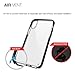 PATCHWORKS iPhone X Clear Case, [Pure Shield EX] Smudge-Free Back PC Soft TPU Bumper with Elastomer and Air Pocket Corner Impact Drop Protection [Wireless Charging] for iPhone X (2017) (Black Clear)