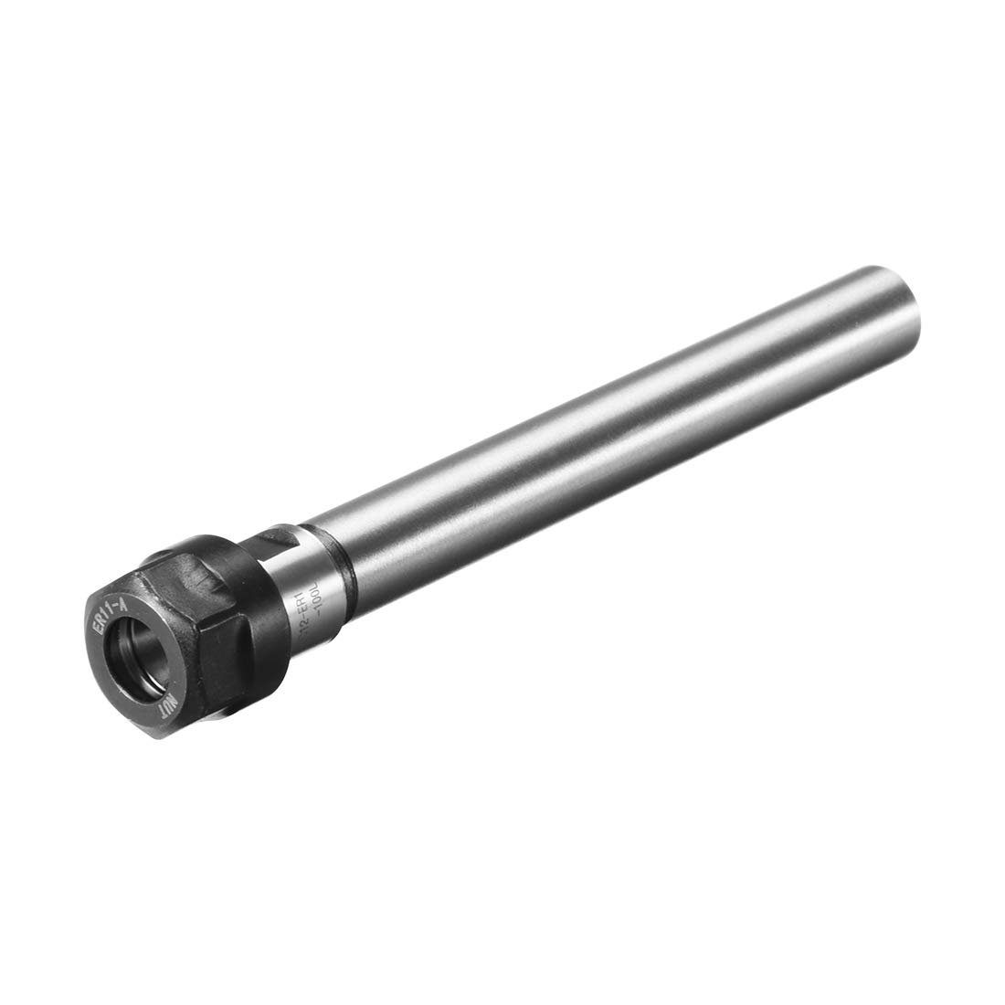 Sourcingmap C12 ER11A 100L Router Collet Chuck Extension Rod Straight CNC Milling Tool Holder