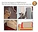 Cat Scratch Protection on Any Couch, Sofa or Chair, Works for Leather and Upholstered Furniture, 2 Scratching Guards Included, Scratching Deterrent, Deter Cats, Prevent Scratches, Made in USA (8