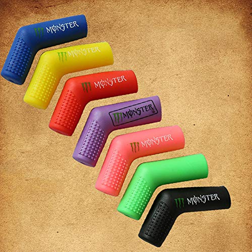 PinShang Motocycle Gear Shift Lever Cover Silicone Gear Shifter Sock Boot Shoe Protector Shift Cover for Motorcycle Dirt bike Random Color
