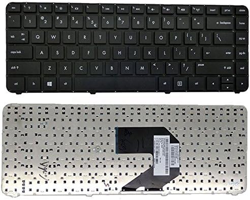New Laptop Keyboard (Without Frame) Replacement for HP Pavilion G4-2000 G4-2100 G4-2000 G4-2200 G4-2300 US Layout Black Color