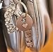 key2Bme Dance Key - Dancer Keychain & Inspirational Quote - The Cute Cool Fun Unique Small Team Gift Under $10 for Giving Kids Teens Friends Girls Coach Ballet tap Jazz Hip hop Broadway Theater