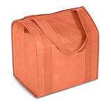 Hannah Smart Large Capacity Heavy Duty Insulated Shopping Bag (1, Orange)
