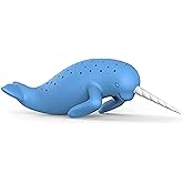 Genuine Fred, SPIKED TEA, Narwhal Reusable Silicone Tea Infuser, Blue, Fun Gift for Tea Lovers, Clever Kitchen Gadget