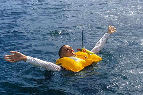 ACR RESQLINK AIS Personal Locator Beacon - SOS, GPS, Return Link Service, Mobile App and Accessory Clips (Model PLB-450) - Alert Local AIS & Global Satellite Emergency Signaling for Search & Rescue