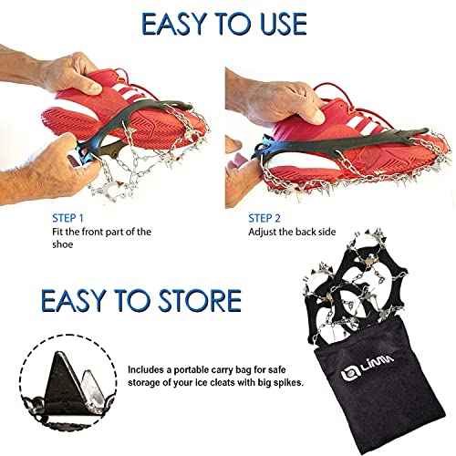 limm ice traction cleats