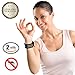 Hoont Natural Mosquito Repellent Wristband + 2 Refills / Powerful Protection and Comfortable Fabric with Velcro Adjustable Strap - Fits All Ages (Blue) [UPGRADED VERSION]