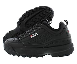 Fila Girls Disruptor II Faux Leather Dad Sneakers