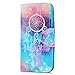 For Samsung Galaxy J3 2016 Case, Express Prime Case, Amp Prime Case, Stand Feature, Double Layer Shock Absorbing Premium Soft PU Leather Printed Book Design Wallet Cover Flip Cases, Dream Catcher